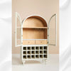 Fern Single Drawer Bar Cabinet White 3