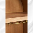 Fern Single Drawer Bar Cabinet White 4