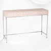 Fez Mother Of Pearl Inlay Console Pale Pink 4