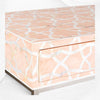 Fez Mother Of Pearl Inlay Console Pale Pink 1