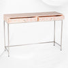 Fez Mother Of Pearl Inlay Console Pale Pink 3
