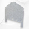 Floral Bone Inlay Headboard Grey