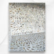 Floral Mother of Pearl Inlay Book Shelf White 3
