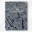 Floral Bone Inlay 8 Seater Dining Table Navy Blue