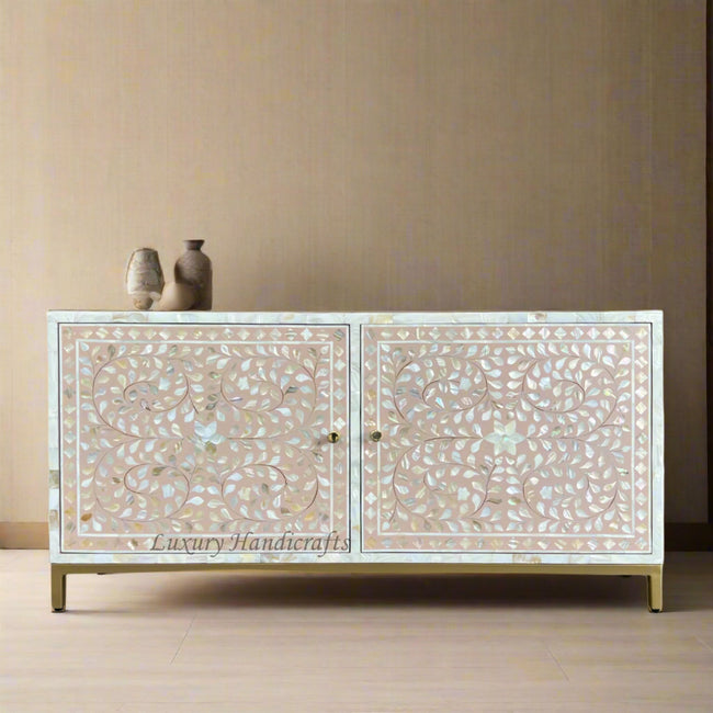 Buy Mother of Pearl Inlay Chest of Drawers Cabinet Online – Luxury ...