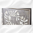 Flower Bone Inlay 2 Door Cabinet Dusk 4