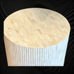 Fluted Bone Inlay Round Side Table 3