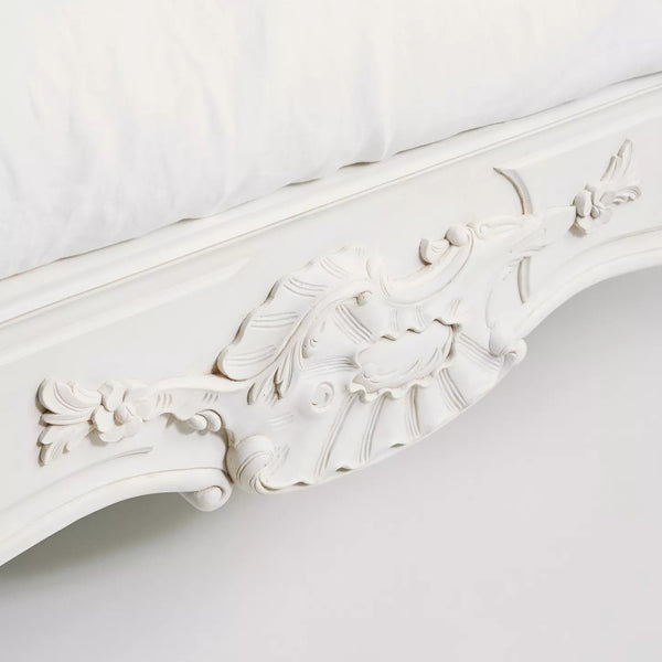 Foliate Menara Bed Ivory