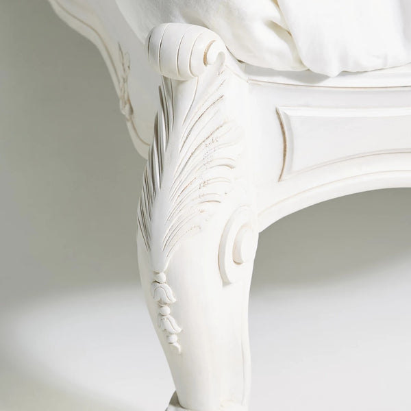Foliate Menara Bed Ivory