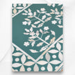 French Bone Inlay Console Green 4