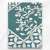 French Bone Inlay Console Green 4