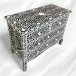 Grace Bone Inlay 4 Drawer Dresser Black 1