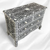 Grace Bone Inlay 4 Drawer Dresser Black 1