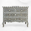 Grace Mother of Pearl Inlay 4 Drawer Dresser Black