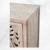 Handcarved Lombok Entryway Cabinet White Wash 5