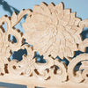 Handcarved Lotus Daybed Natural 4