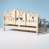 Handcarved Lotus Daybed Natural 5