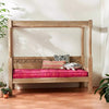 Handcarved Ezana Canopy Daybed Natural1