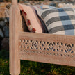 Handcarved Ezana Canopy Daybed Natural 10