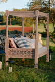 Handcarved Ezana Canopy Daybed Natural 9