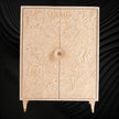 Handcarved Gulliver Armoire Natural