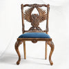 Handcarved Menagerie Owl Dining Chair Brown Set of 2 1