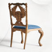 Handcarved Menagerie Owl Dining Chair Brown Set of 2 4