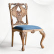 Handcarved Menagerie Owl Dining Chair Brown Set of 2 6