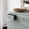 Handcrafted Bone Inlay Sideboard Green
