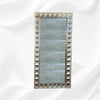 Hermes Silver Metal Embossed Floor Mirror 2