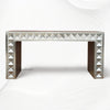 Talitha Silver Metal Embossed Console 5