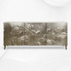 Hibiscus Embossed White Metal Sideboard 7
