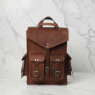 Historic Crossbody Leather Backpack