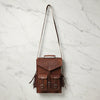 Historic Crossbody Leather Backpack