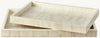 Full Bone Inlay Rectangle Tray Set