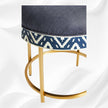 Ikat Bone Inlay Vanity Set Blue 5