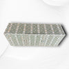 Ikat Design MOP Inlay TV Unit Wall Mounted Pepper Leaf 2