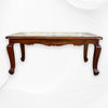 Italian Marble Coffee Table Gemstone Inlay 4