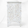Handcrafted lvory mother of pearl lnlay chest of drawer 5