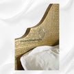 Jaden Antique Brass Embossed Bed 4