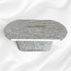 Julia Bone Inlay 6 Seater Dining Table Grey White at Luxury Handicraft