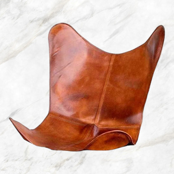 Kylo Leather Butterfly Chair