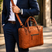Beckham Full Grain Leather Briefcase