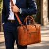 Beckham Full Grain Leather Briefcase