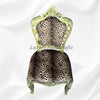 Leopard Design Velvet Fabric Chair 5