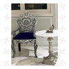 Lucy MOP Inlaid Carved Chair Black 3