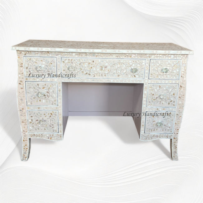 MOP Inlay Floral Dresser Lavender Secret 1