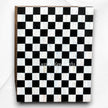 MOP Inlay Checkerboard Bedside Black 3