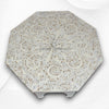 MOP Inlay Floral Octagonal Coffee Table Beige 2