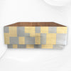 Magpie Metal And Brass Square Center Table 2